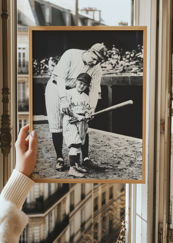 BABE RUTH & KID