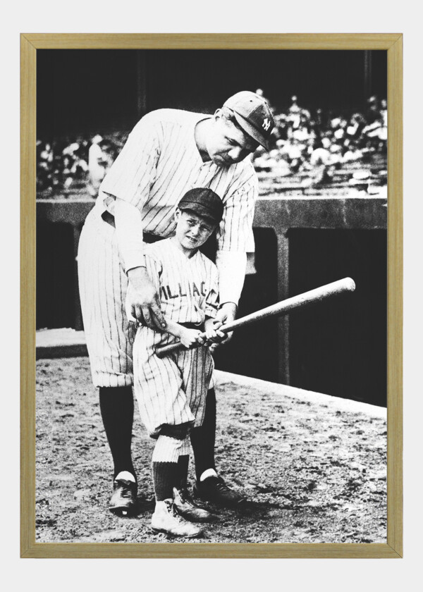 BABE RUTH & KID