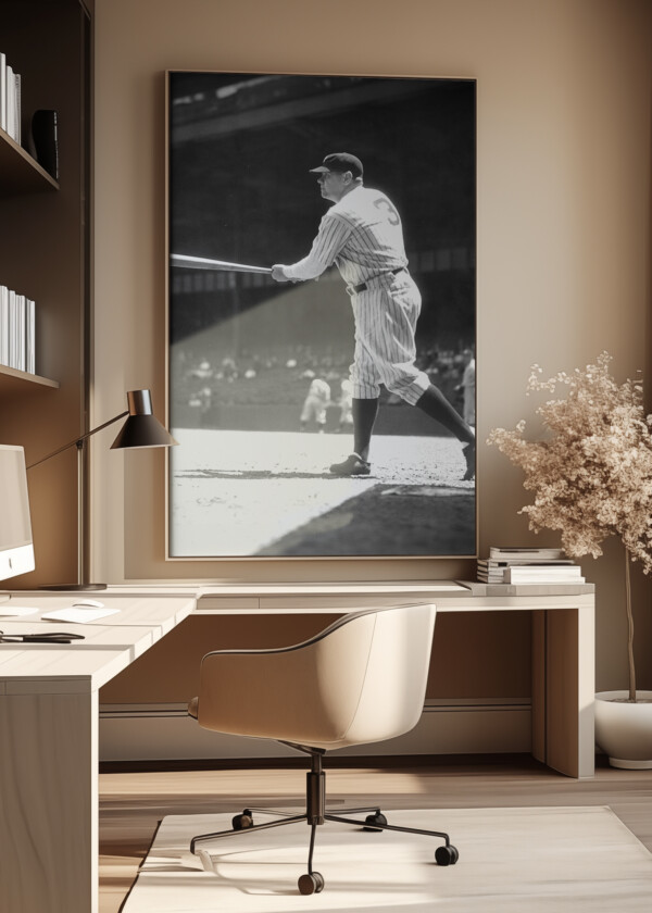 BABE RUTH AT BAT