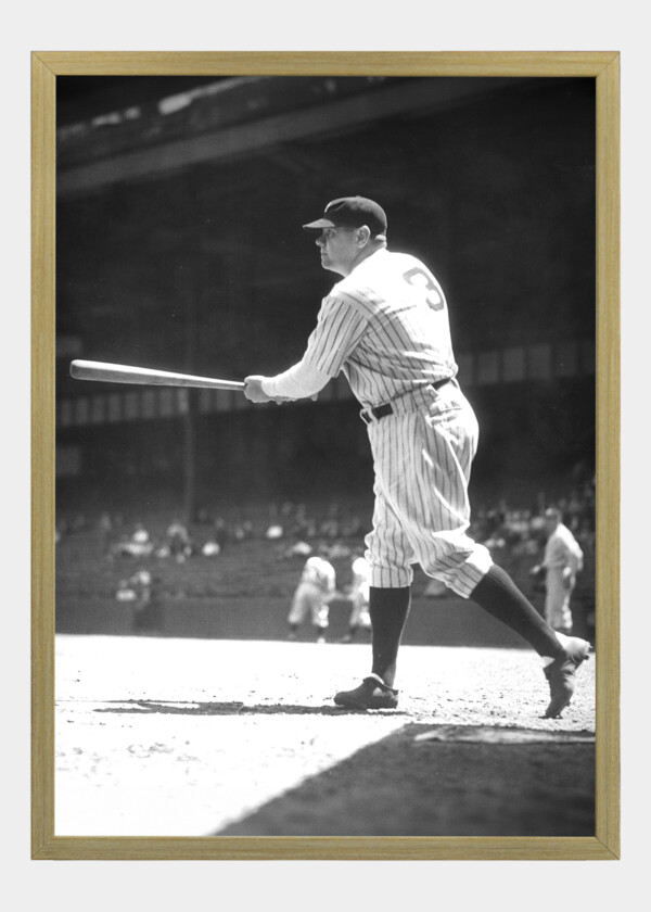 BABE RUTH AT BAT