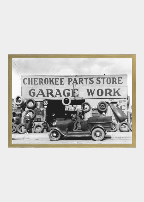 Auto parts shop. Atlanta, Georgia,1936