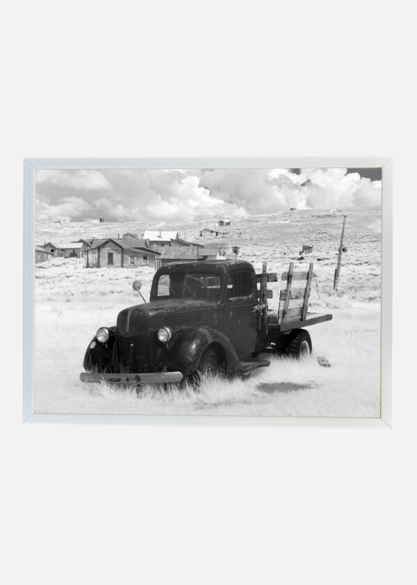 Abandoned pick-up in Ghost Town Bodie, California