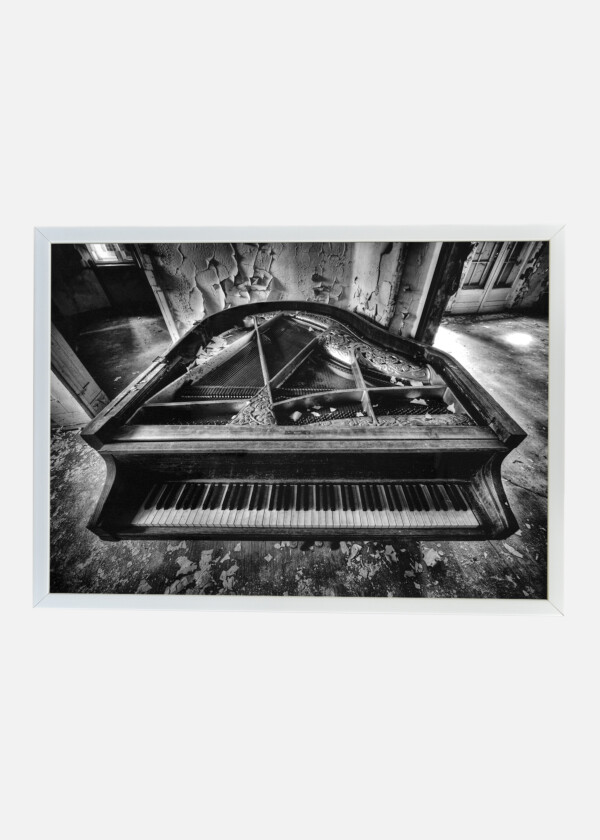 Abandoned Grand Piano