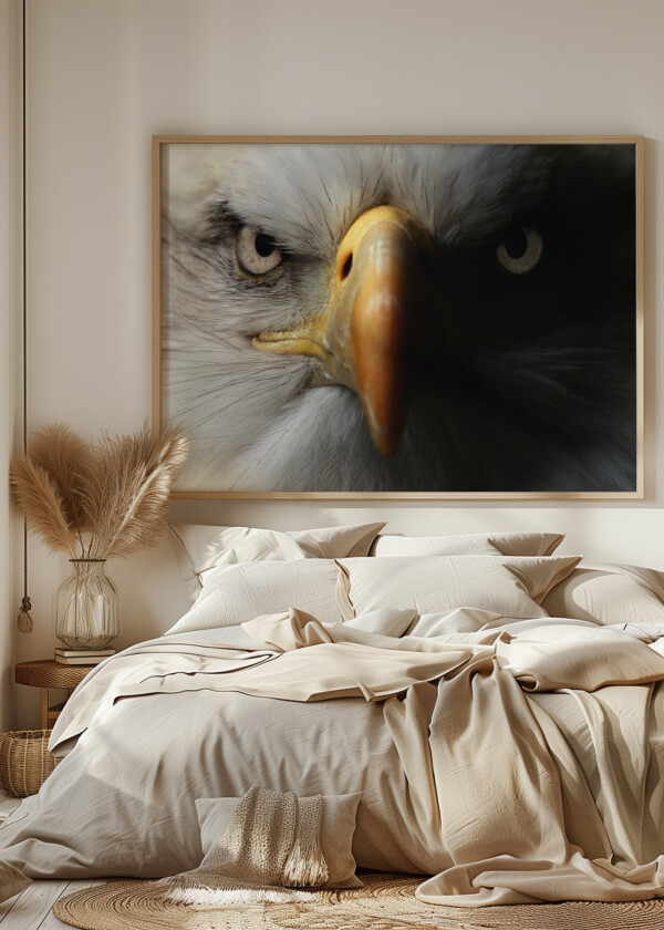 White-headed eagle