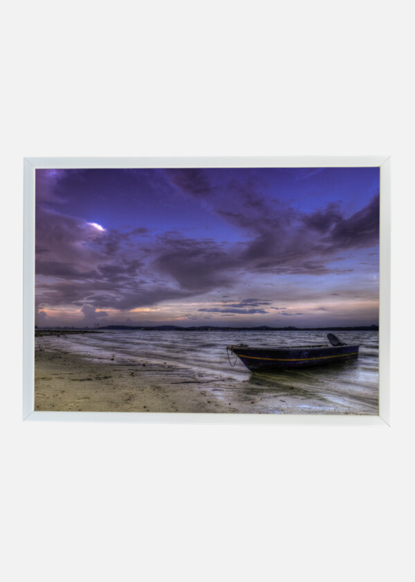 BOAT ON THE BEACH