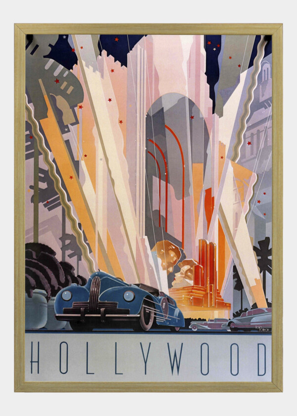 VINTAGE HOLLYWOOD POSTER