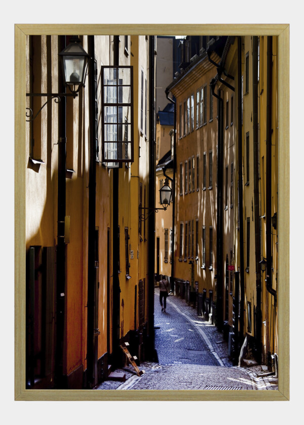 ALLEY IN THE OLD TOWN