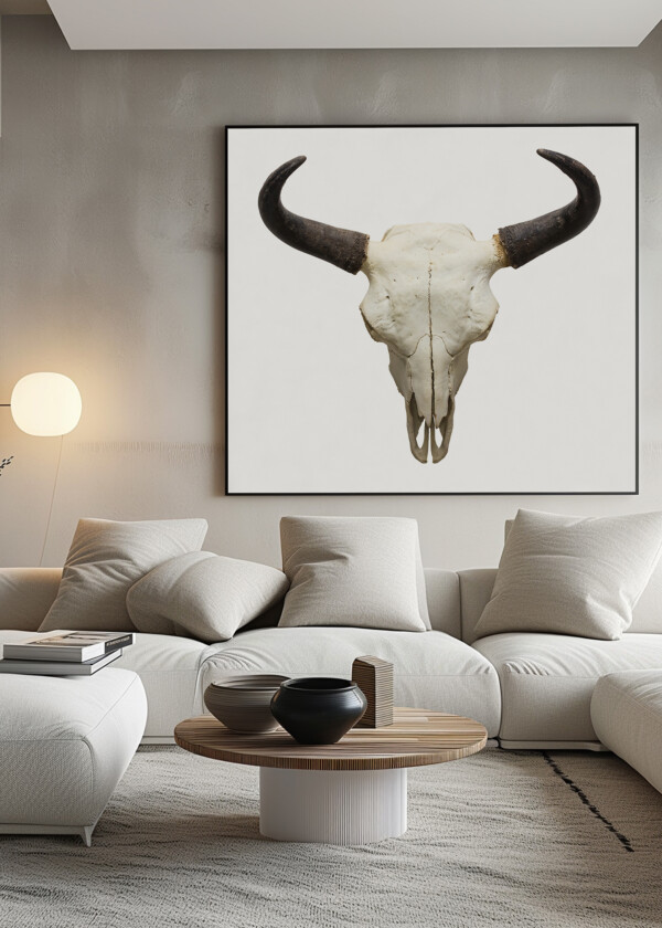 BUFFALO SKULL