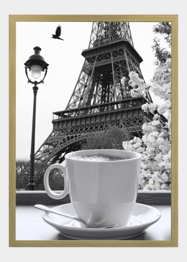 A CUP OF COFFEE IN PARIS