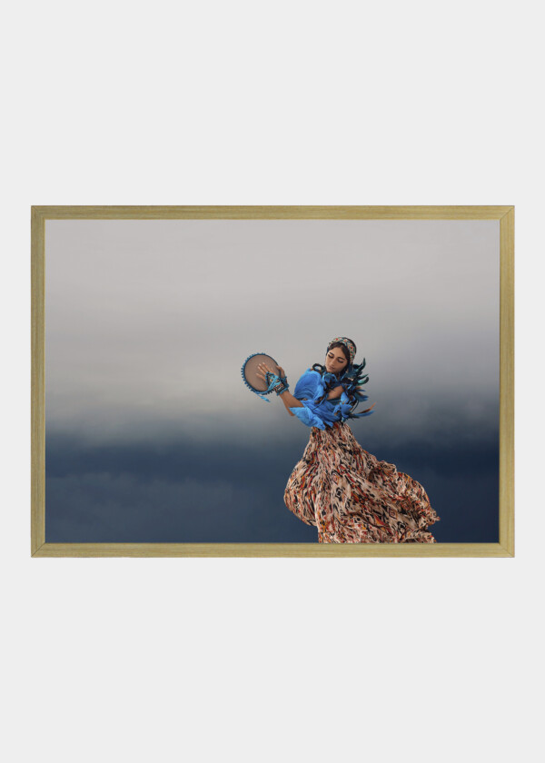 WOMAN WITH TAMBOURINE