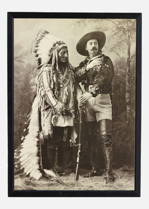 SITTING BULL AND BUFFALO BILL