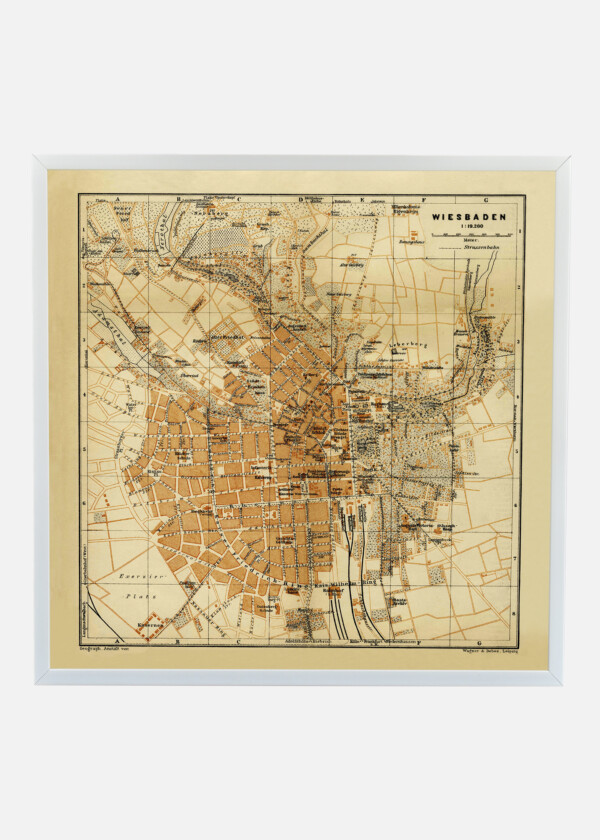 WIESBADEN, TYSKLAND 1916