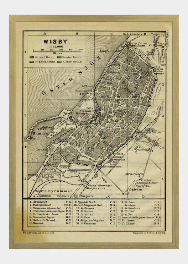 WISBY, SVERIGE 1914