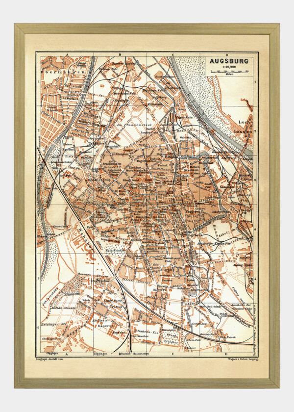 AUGSBURG, TYSKLAND 1907