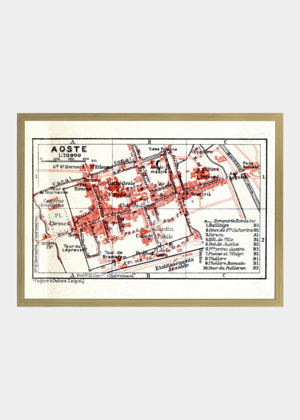 AOSTE, SCHWEIZ 1937