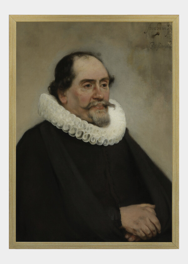 ABRAHAM DE POTTER, AMSTERDAM SILK MERCHANT, BY CAREL FABRITIUS, 1649